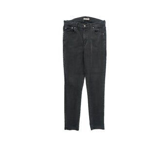 Levi's 721 High Rise Skinny Women's size 32 Black Denim jeans
